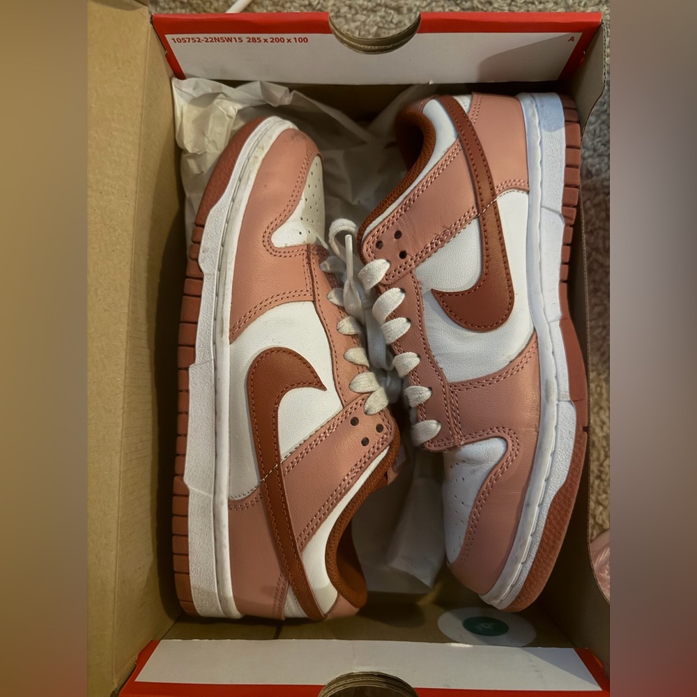Nike Dunk Low Red Stardust Sneakers